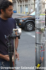 Streetcorner Solenoid Testing