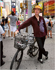 David & bike