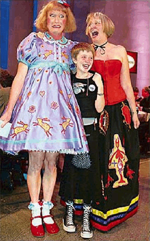 Grayson Perry and family