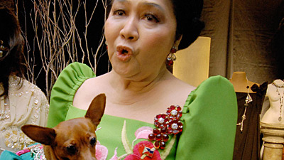 Imelda and dog