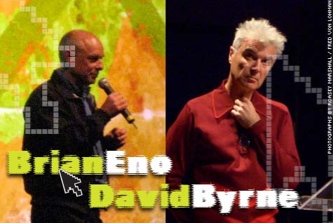 Brian Eno / David Byrne: Photos